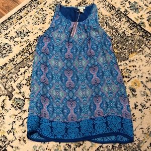 Artisan NY Tank Dress. Lined. Size 10. NWT!